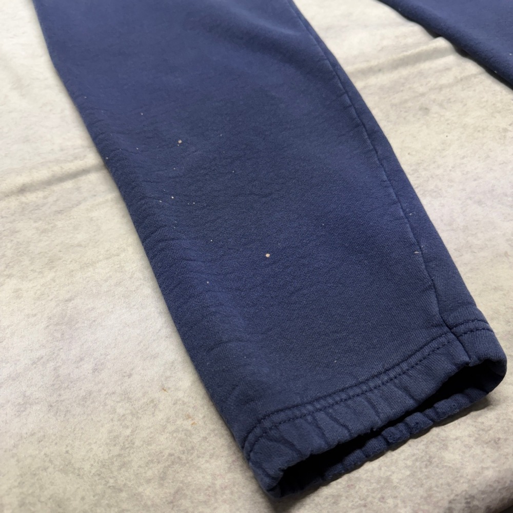 Syracuse Sweatpants Navy Blue XL Vintage 90s Fruit of the Loom Heavy Cotton Y2K - Picture 5 of 11